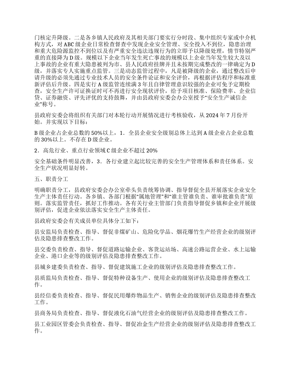 企业安全生产监督工作方案_第3页