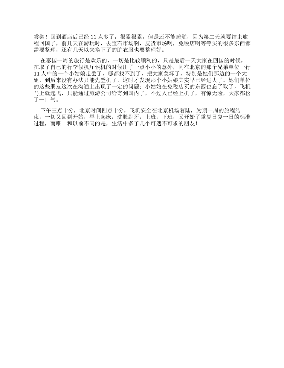 优秀作文泰国游记_第3页