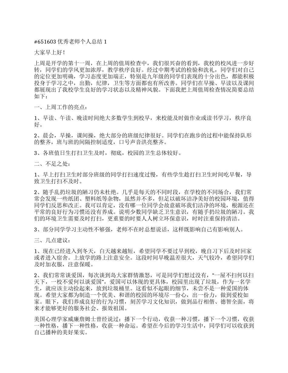 优秀教师个人总结2024_第1页