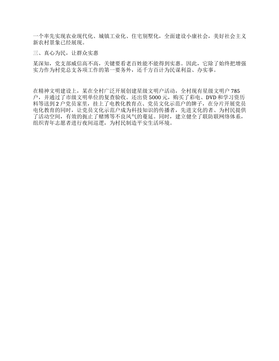 优秀村支书个人先进事迹_第2页