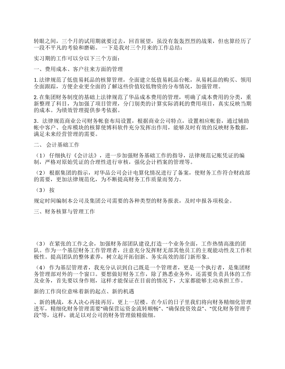 会计实习期个人总结_第1页
