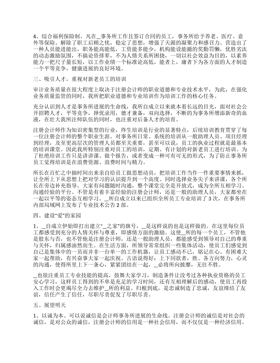 会计师事务所个人年终工作总结五篇_第3页