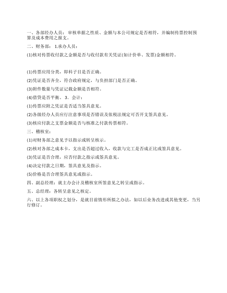 传票审核职权划分办法_第1页