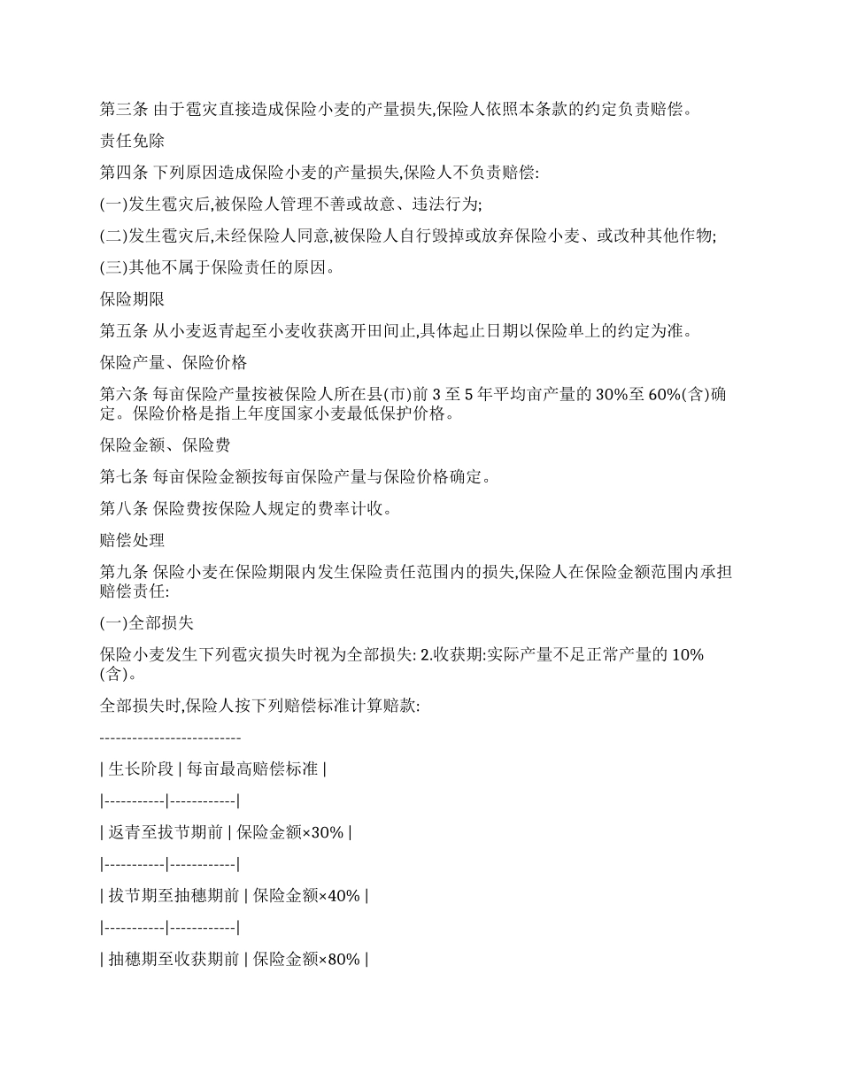 作物种植保险合同_第3页