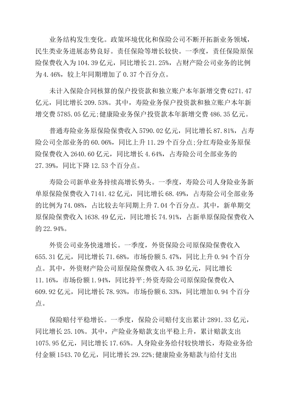 保险行业市场分析报告范文_第3页