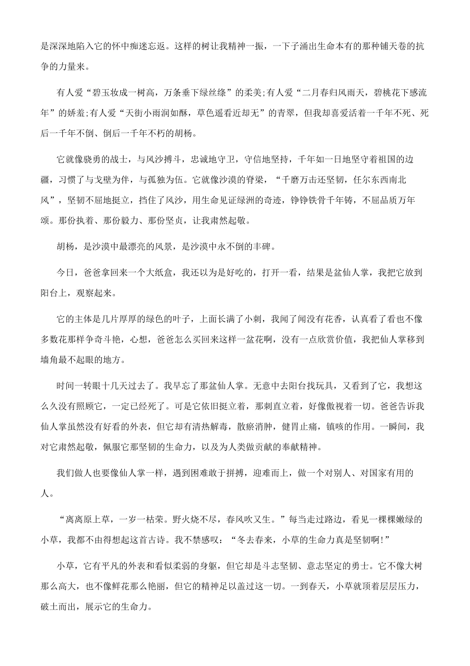 借物寄情的作文_第2页