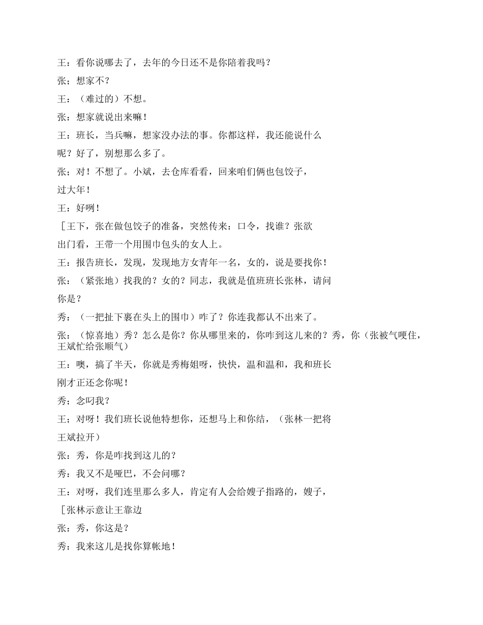 值勤点上的除夕_第3页