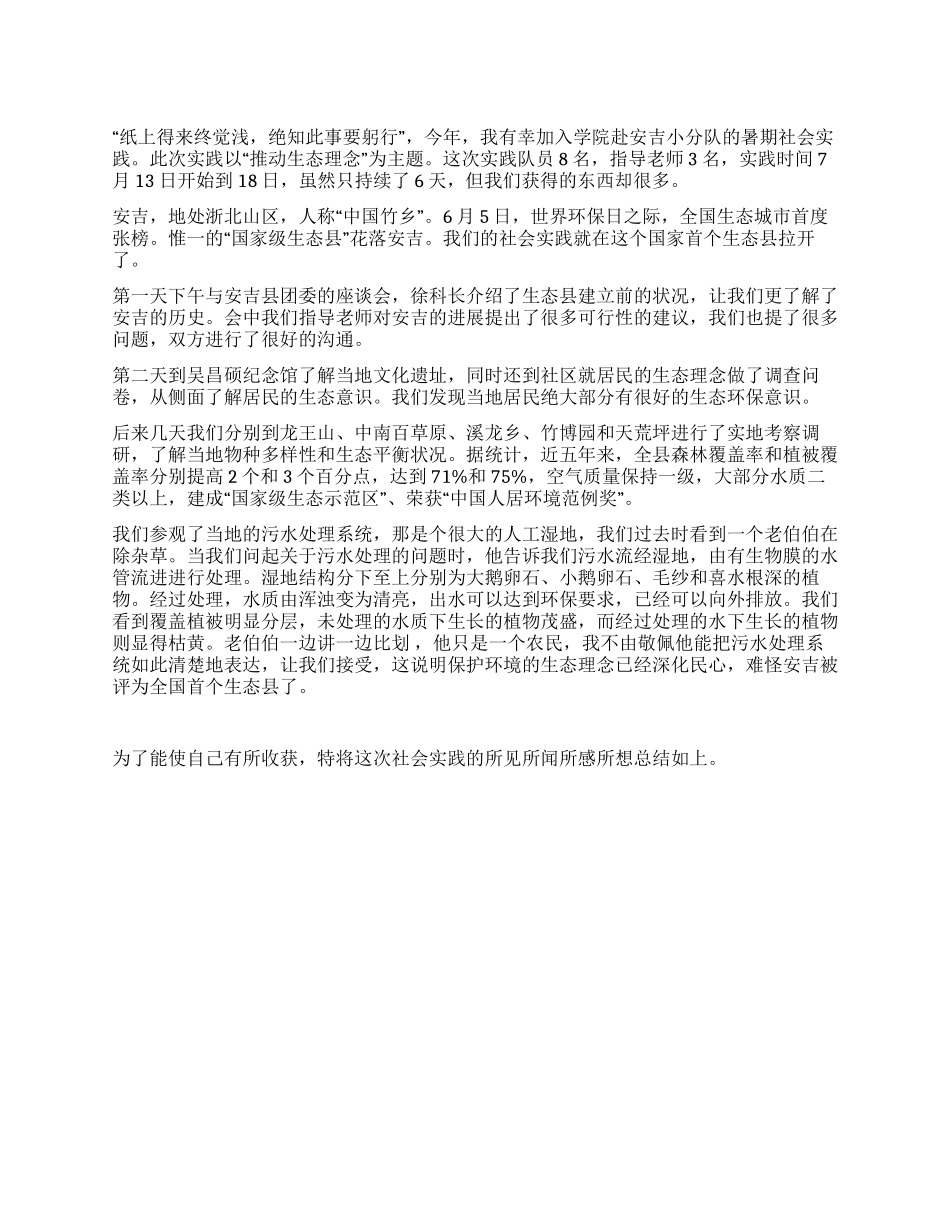 假期社会实践个人总结_第1页