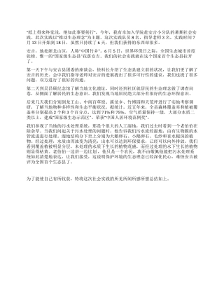 假期社会实践个人总结