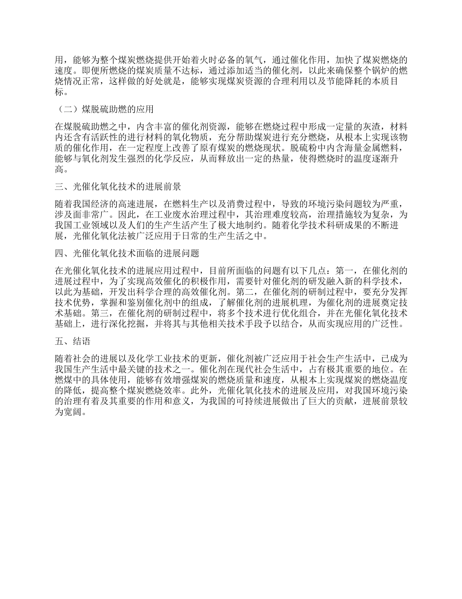 催化剂在生活中的应用_第2页