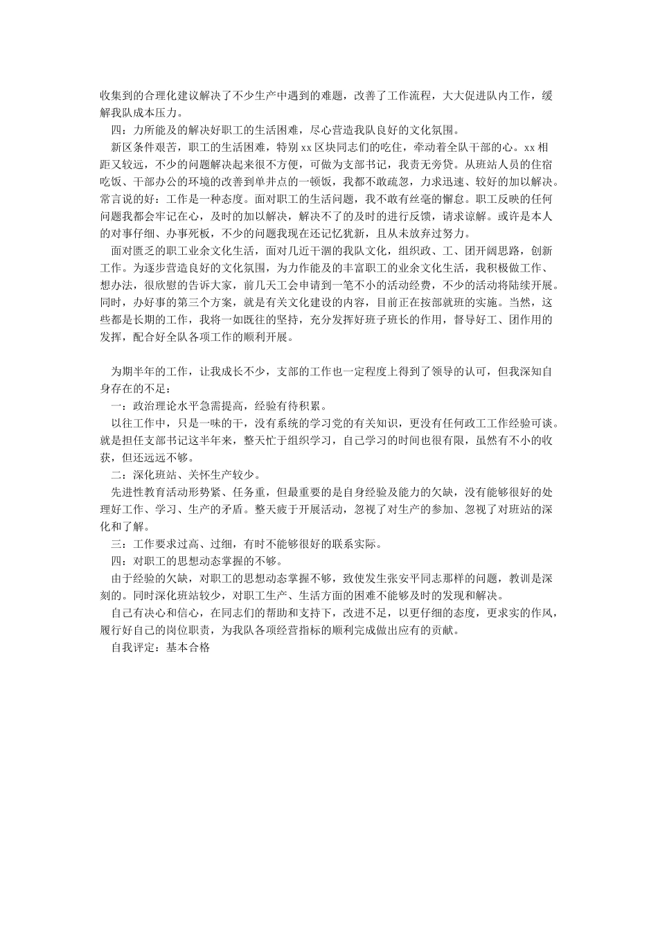 党支部书记述职报告2024_第2页