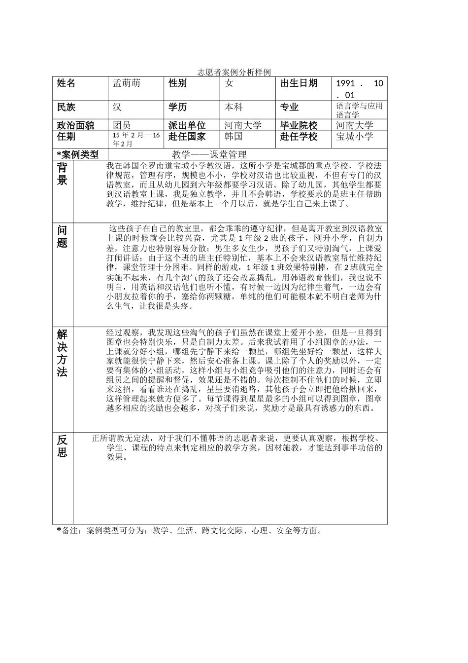 全南-宝城小学-孟萌萌-案例分析_第1页