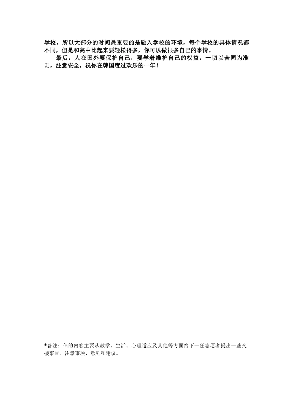 全南-海南东小学-张文倩-给下一任志愿者的信_第2页