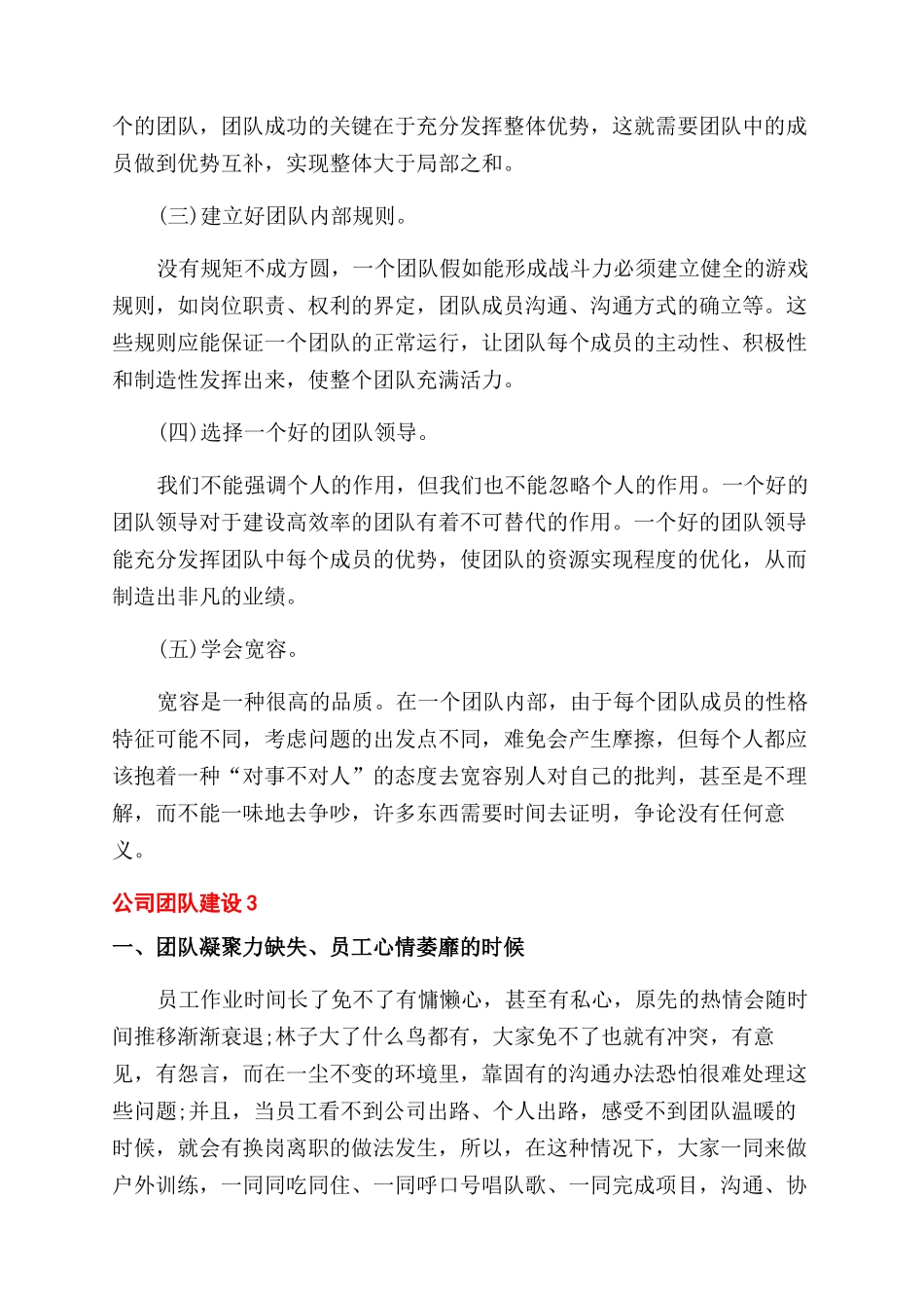 公司团队建设策划方案范文_第3页