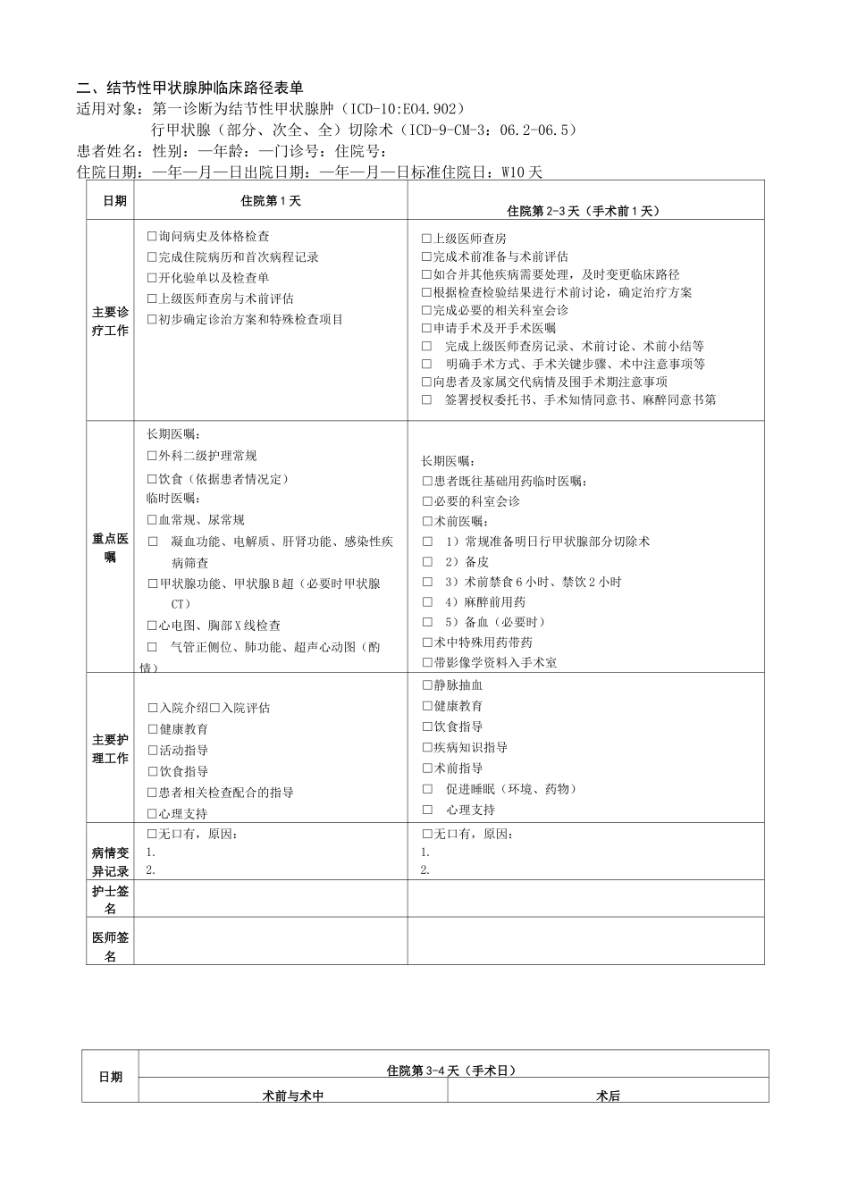 结节性甲状腺肿临床路径_第3页