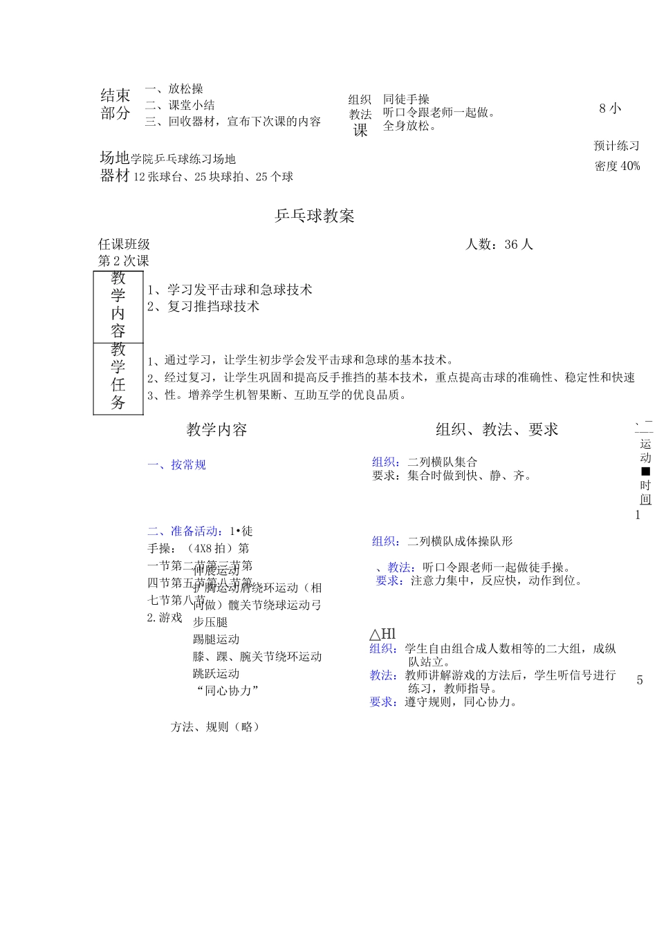 乒乓球教案全集_第3页