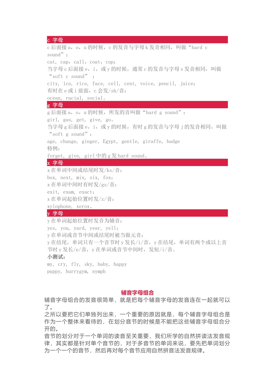 小学英语自然拼读法基本规则_第2页