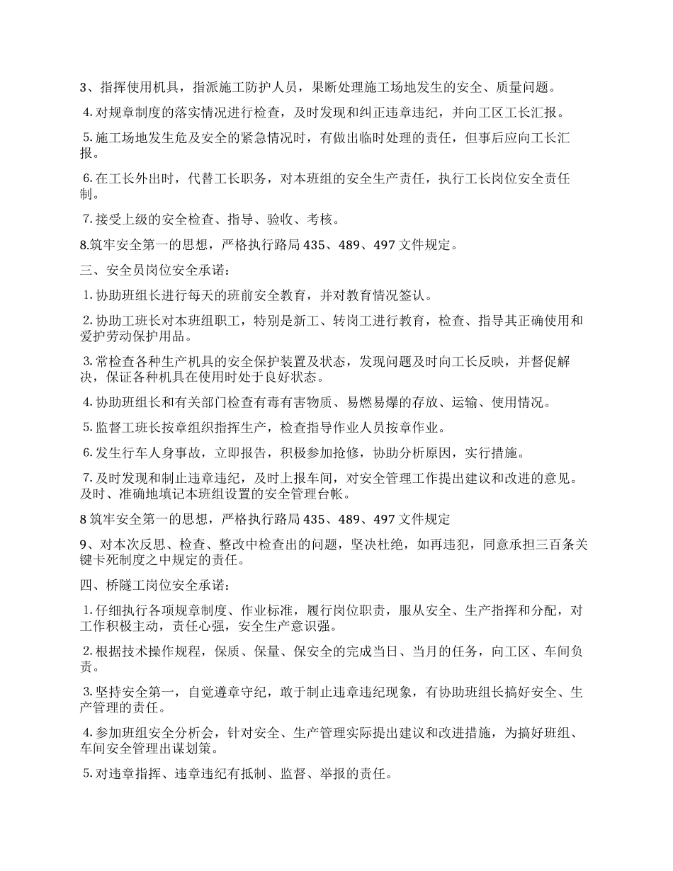 关于安全生产承诺书汇总五篇_第2页