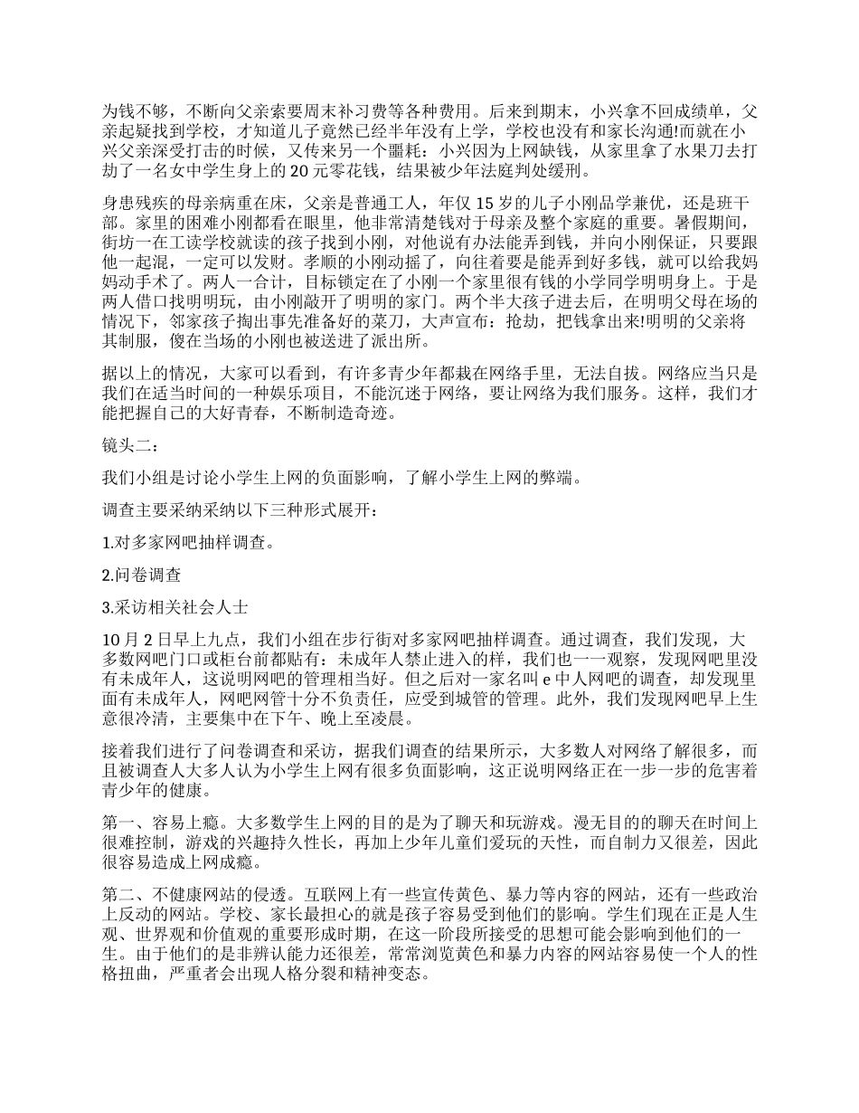 关于网络调查报告3篇_第2页