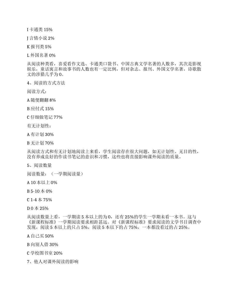 关于阅读习惯的调查报告_第3页