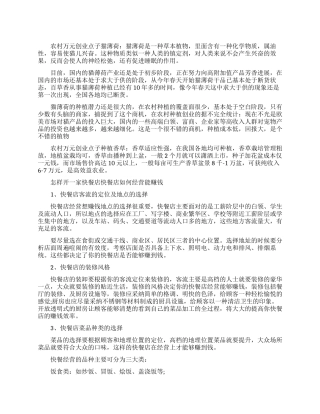 农村万元小本创业点子