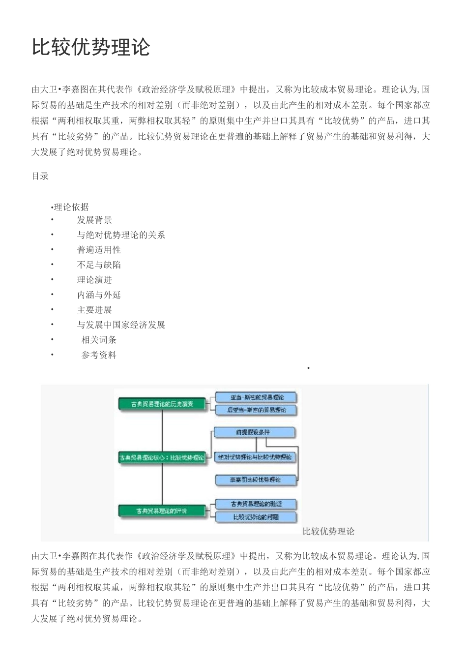 比较优势理论_第1页