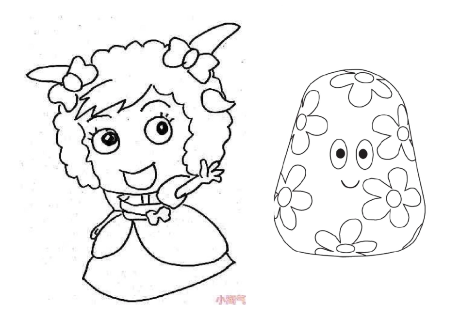 幼儿卡通涂色1_第3页