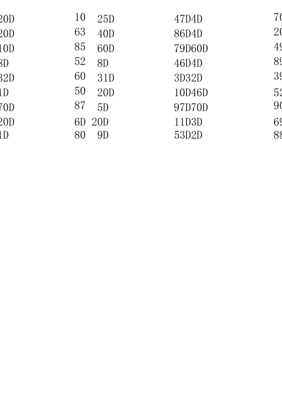 100以内(两位数)不进位不退位加减法混合口算题_第2页