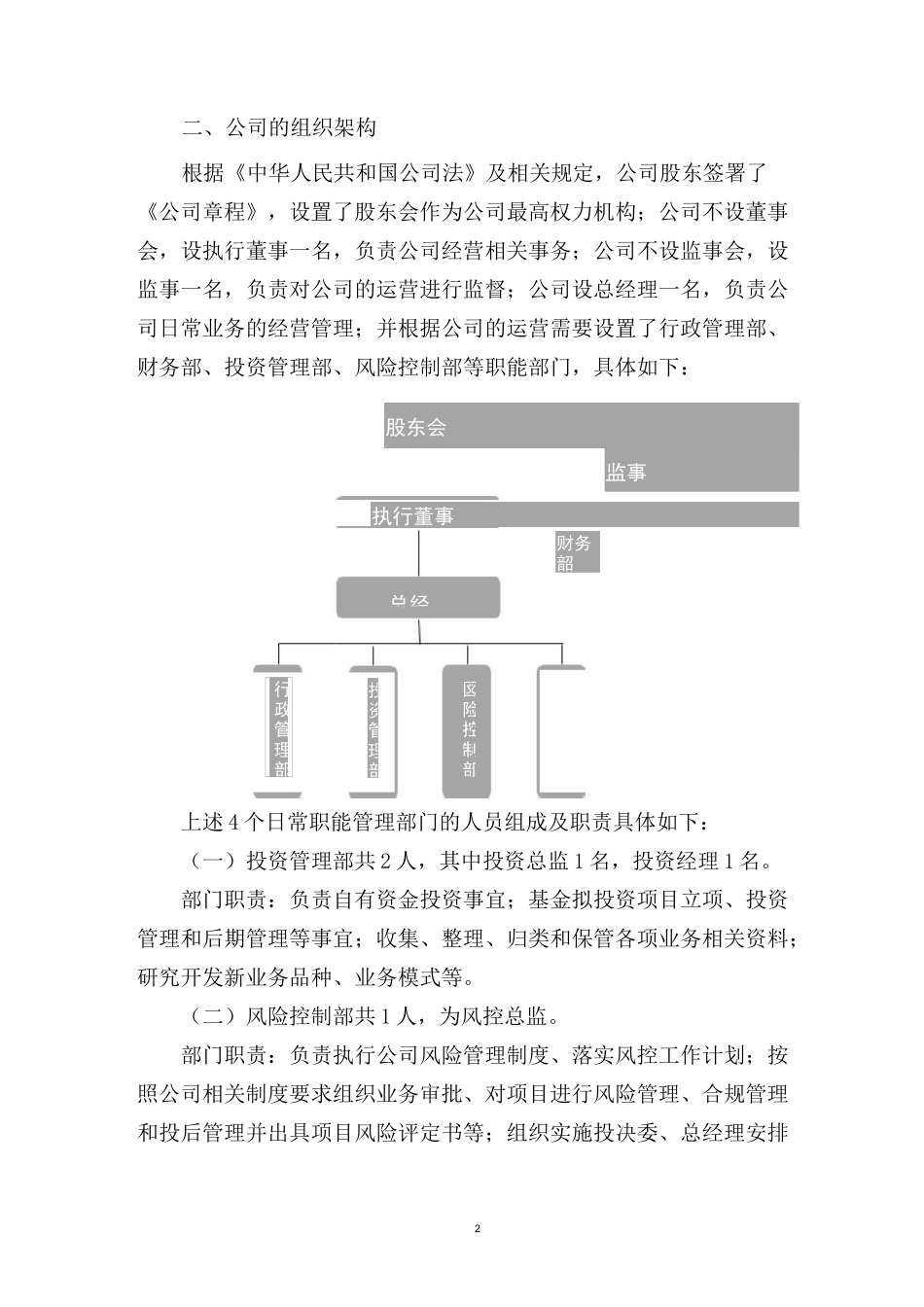 私募基金管理人展业计划书_第2页