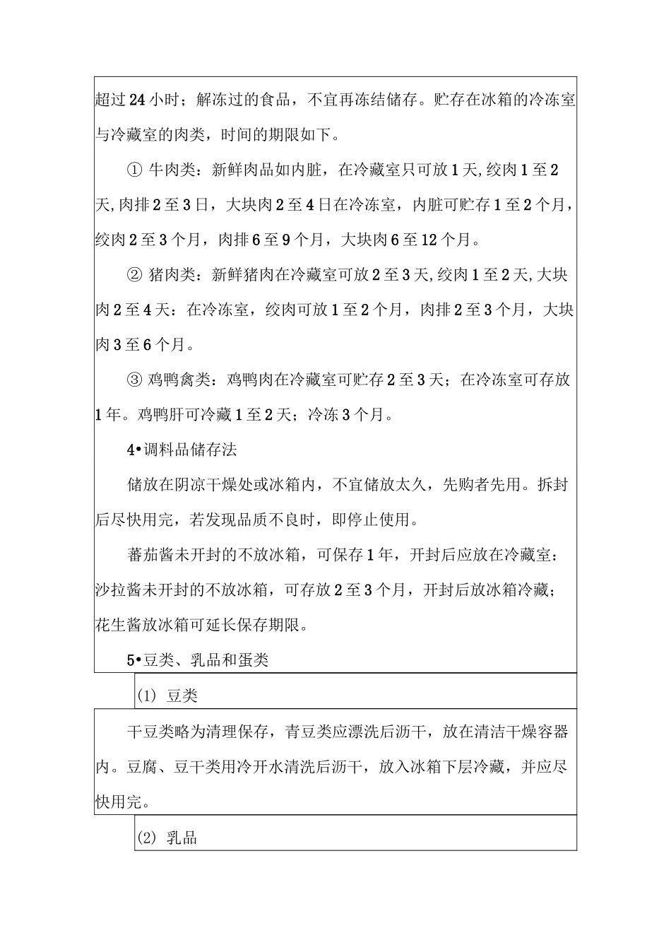 各种食品的储存方法_第2页