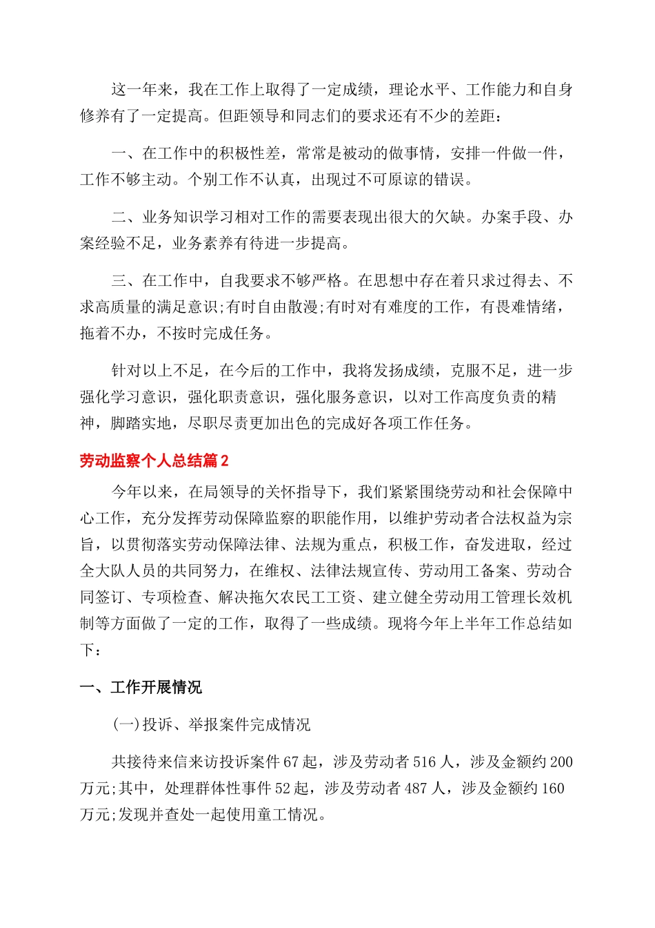 劳动监察个人总结范文大全_第2页