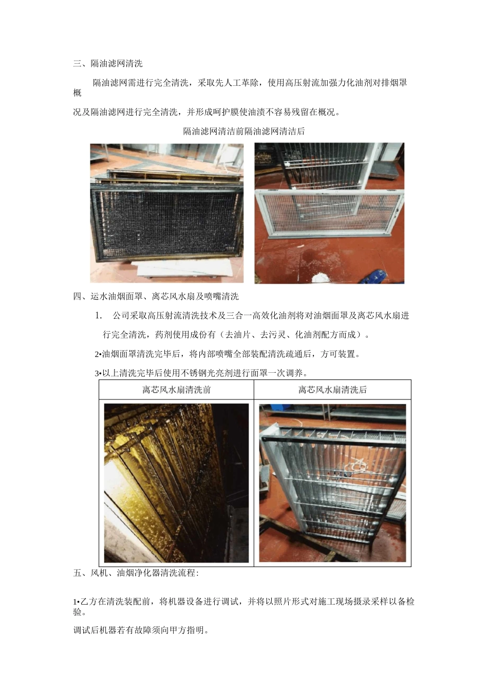 厨房油烟管道系统清洗方案_第2页