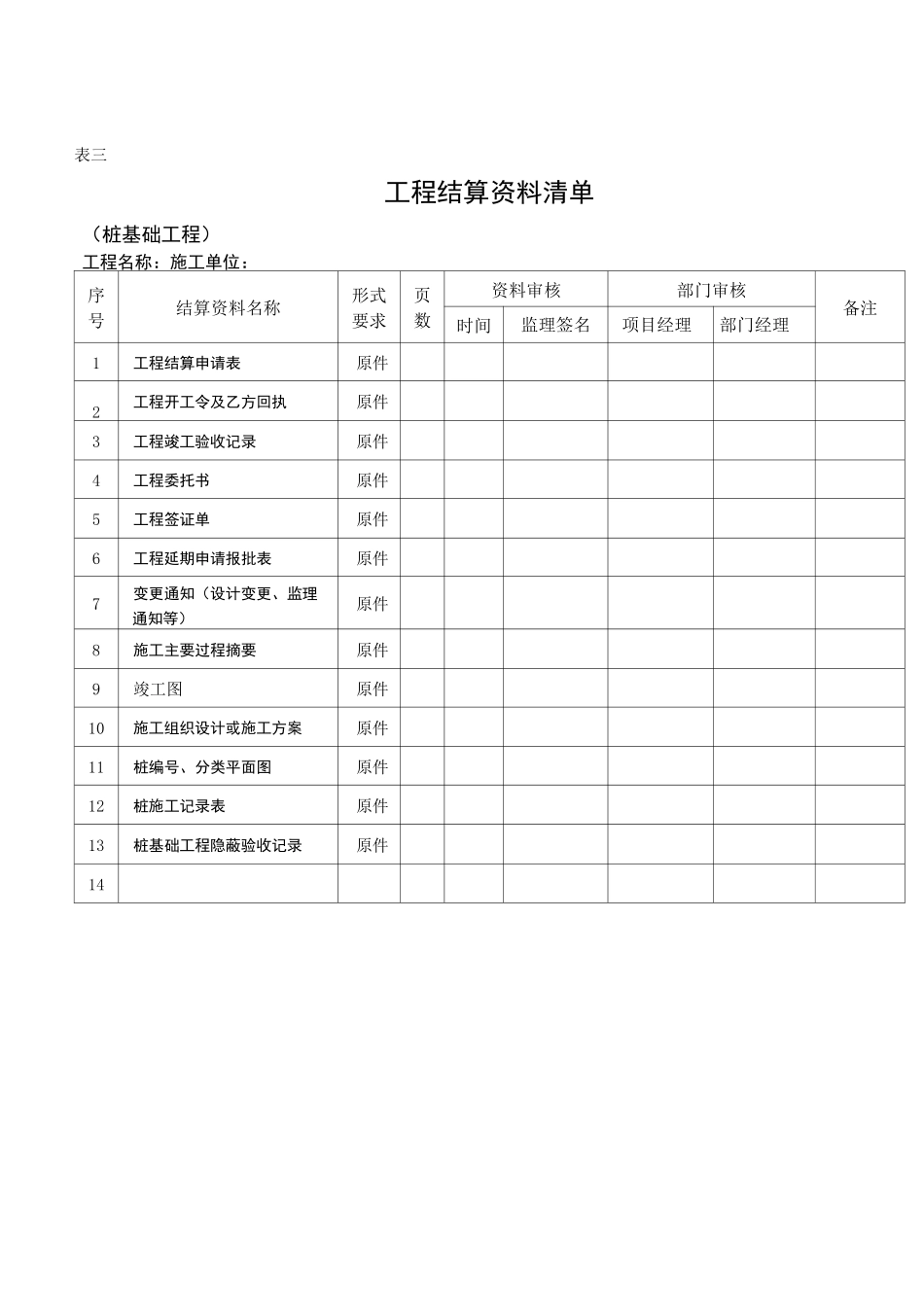 工程结算资料清单_第3页