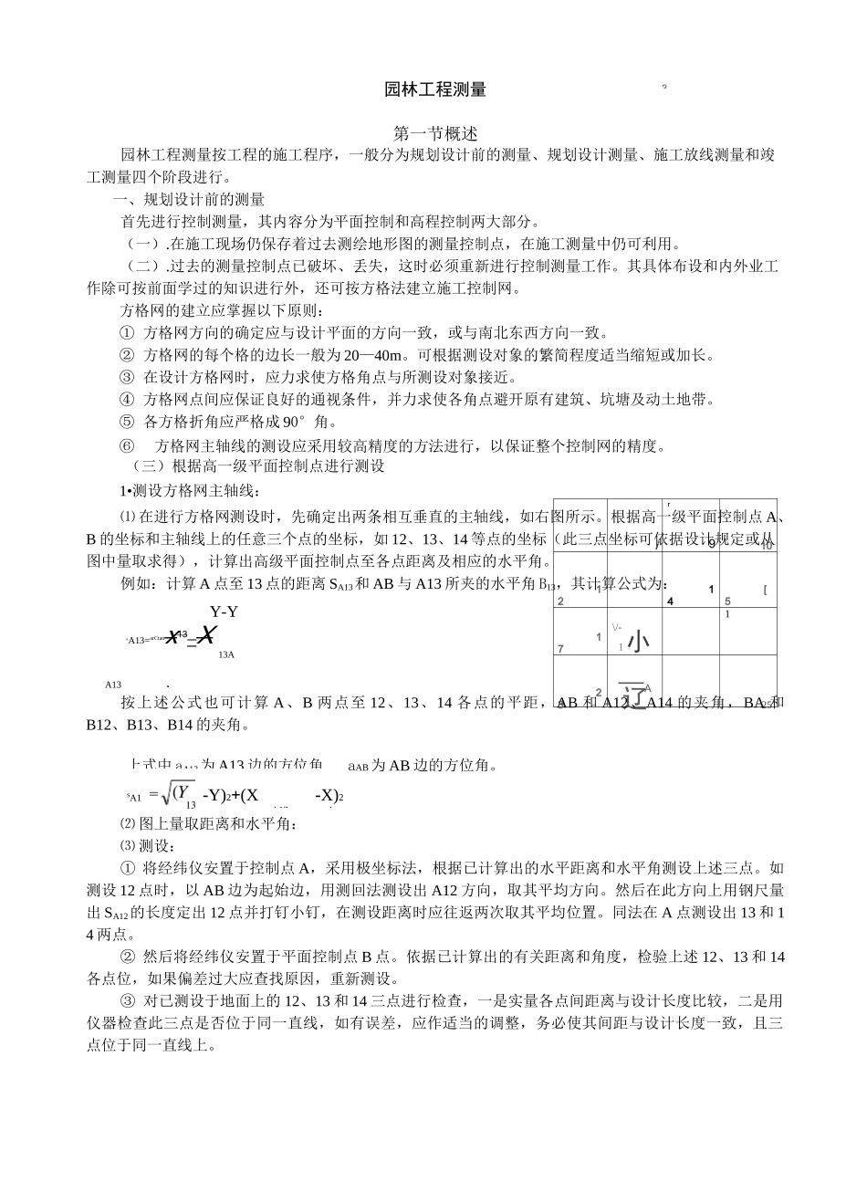 园林工程测量_第1页