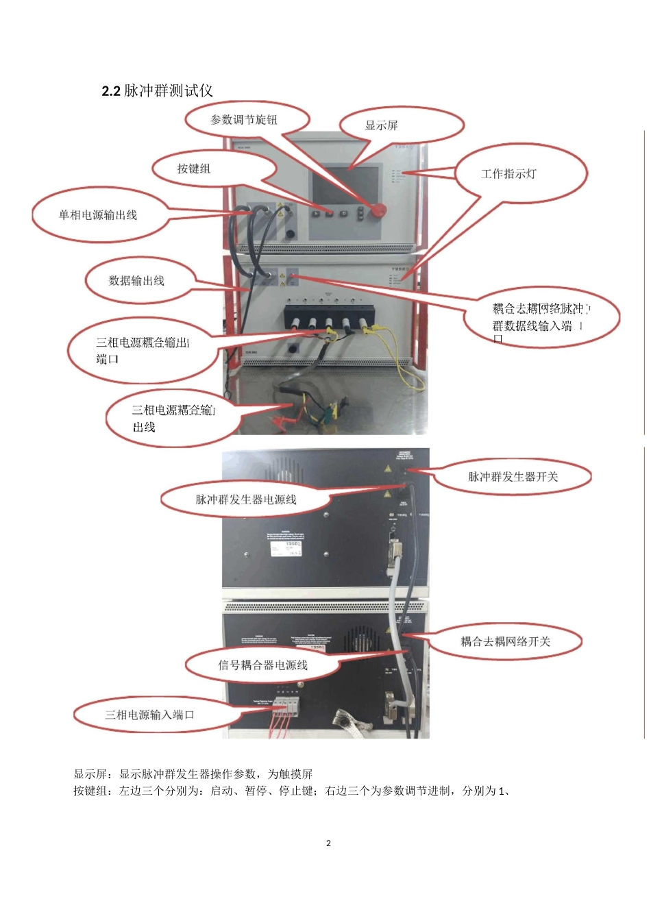 脉冲群测试仪操作规程_第3页
