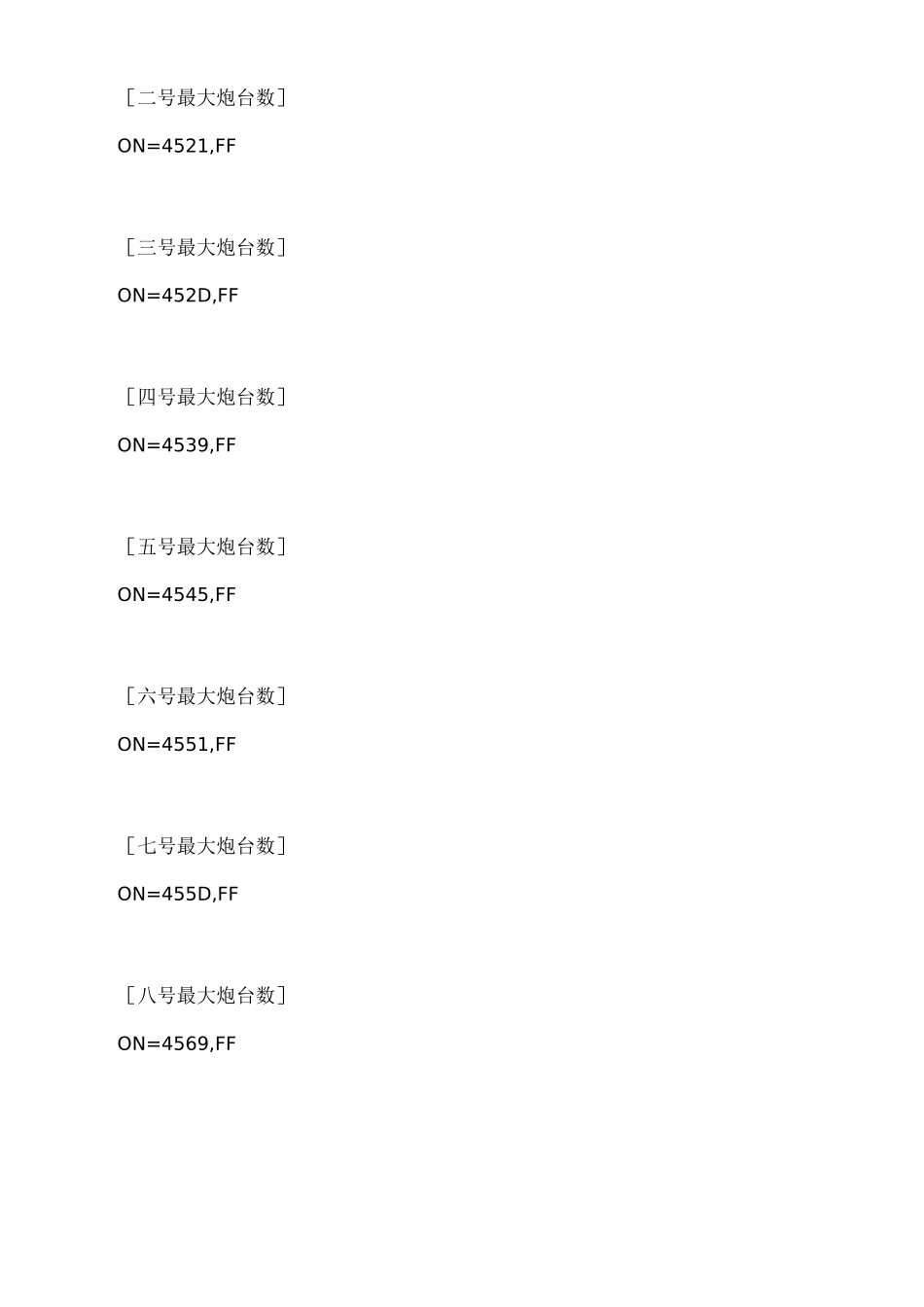 大航海时代2意志金手指代码大全_第3页