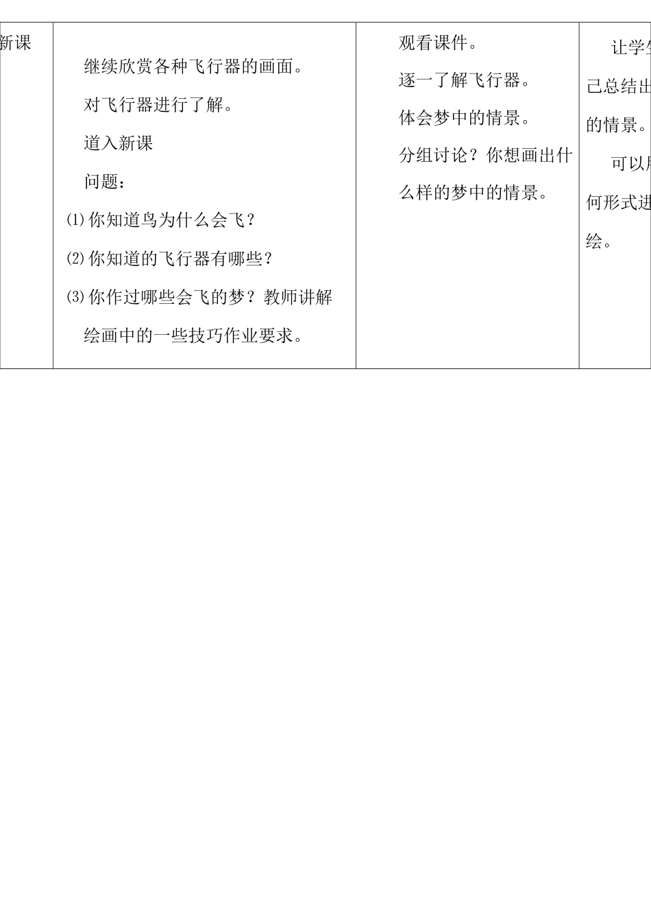 岭南版一年级下册美术教案_第2页