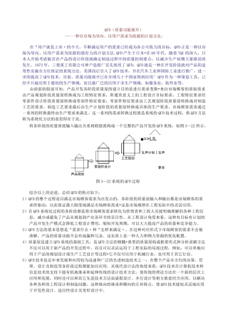 QFD(质量功能展开)【范本模板】