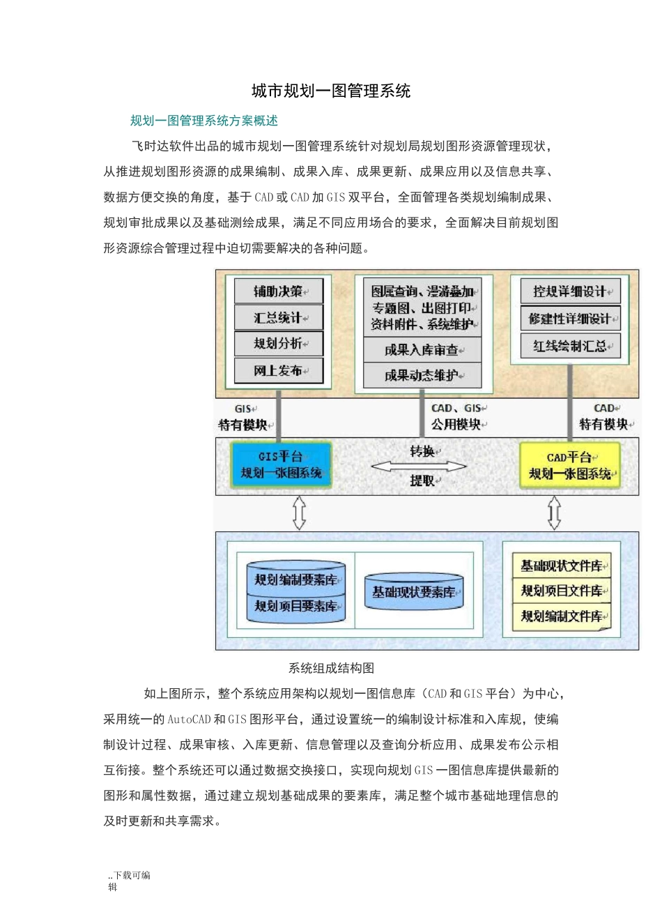 城市规划一张图管理系统_第1页