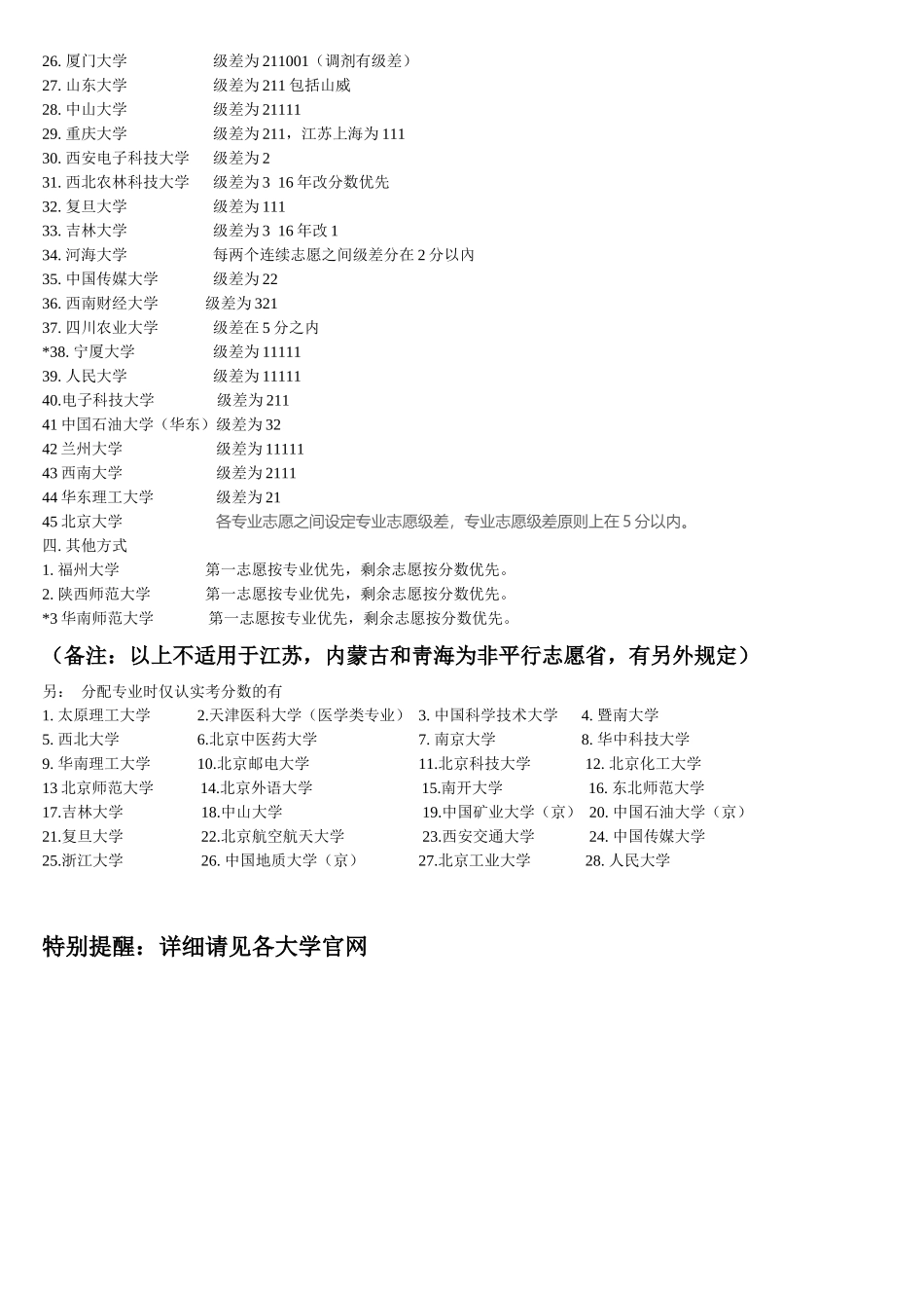 合水解读2024年211大学专业分配原则_第2页