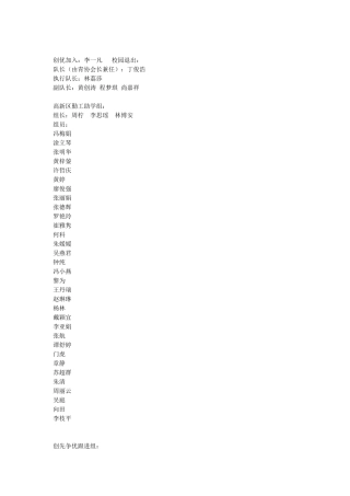 团服队名单-终版