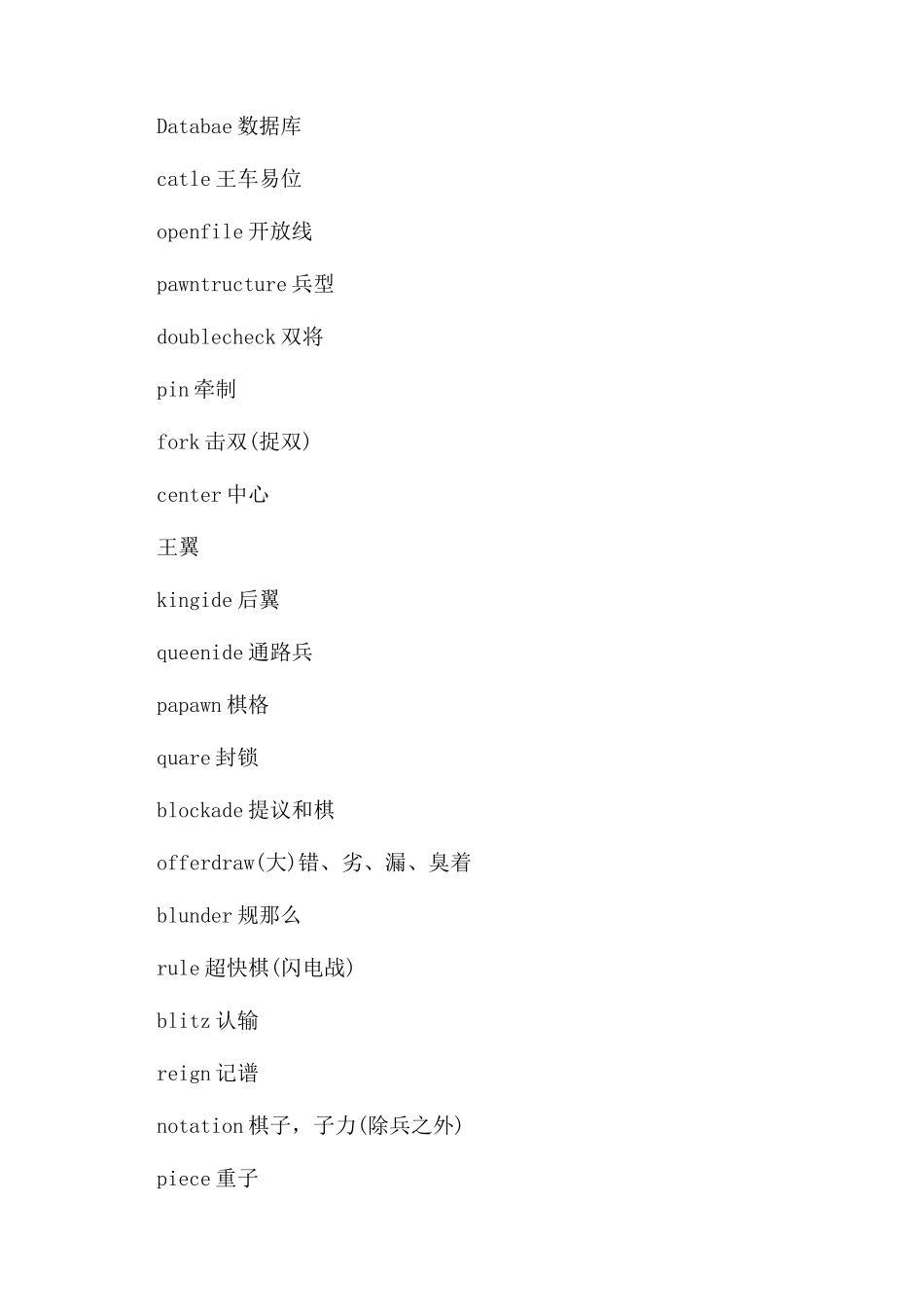 国际象棋走法术语_第2页