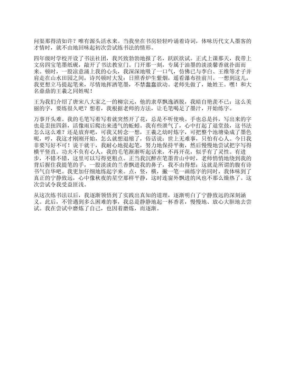 在尝试中成长作文800字_第1页