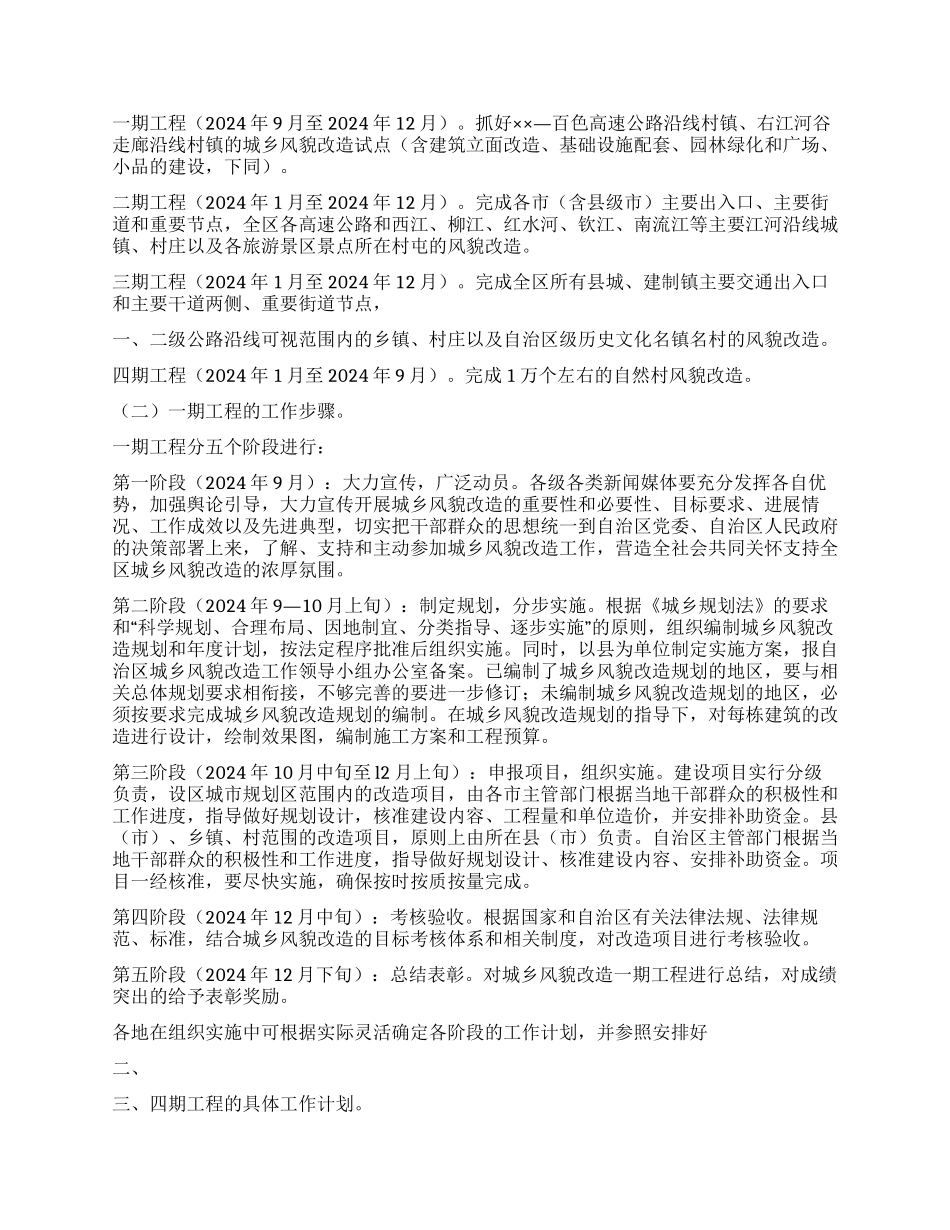 城乡风貌改造工作实施方案_第2页