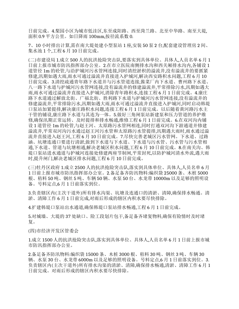 城区年防汛排水实施方案_第2页