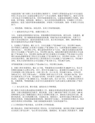 城建环保局工作总结