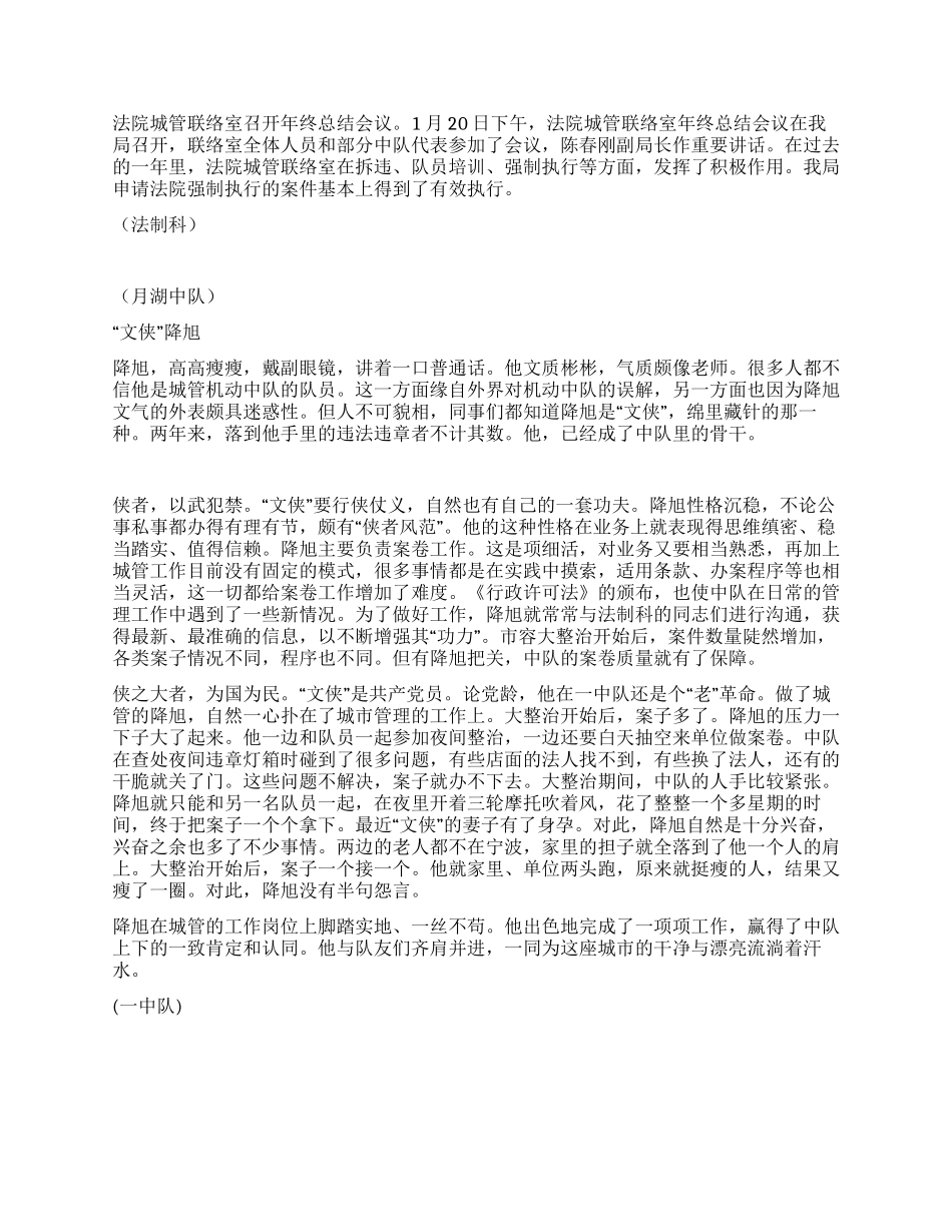 城管中队年终总结_第2页