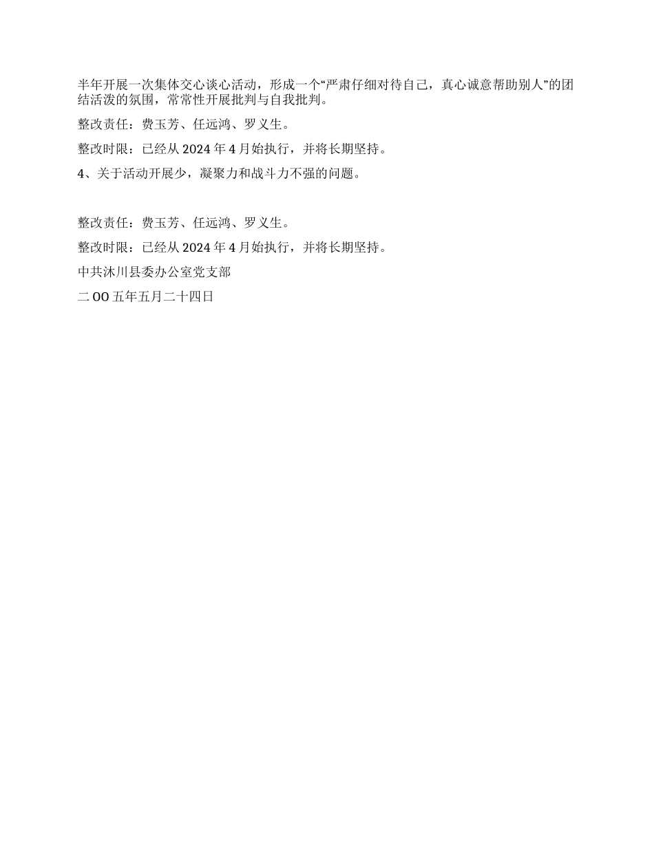 基层党组织整改方案_第3页