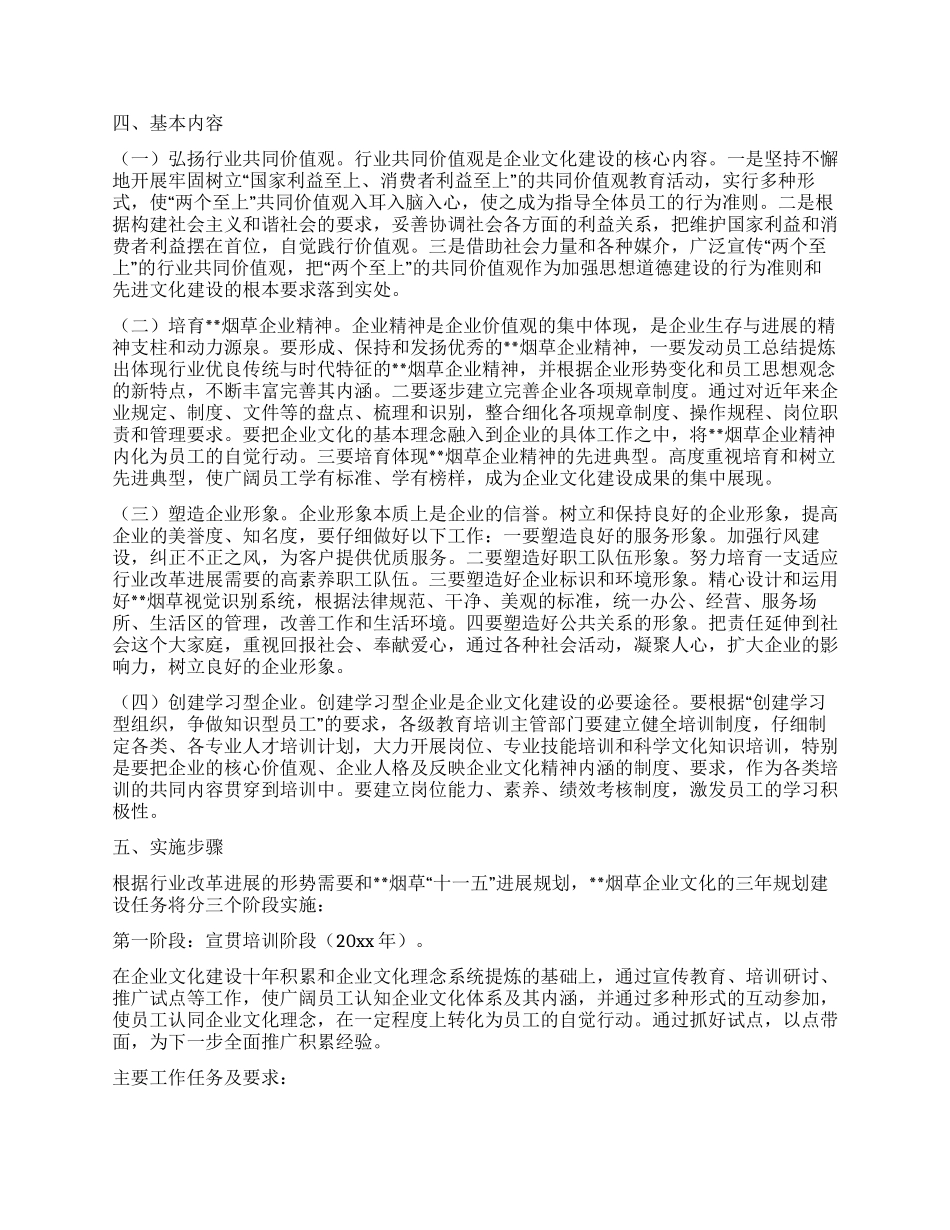 基层烟草企业文化建设三年规划_第2页