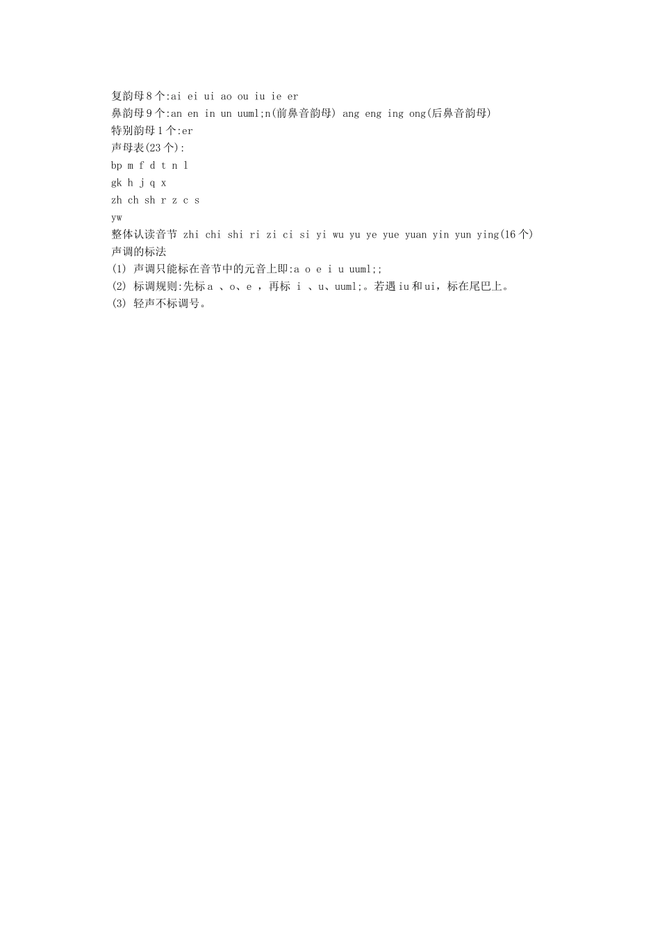 声母韵母整体认读音节_第2页